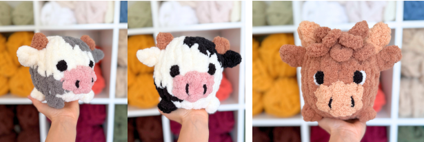 How to Crochet a Cow