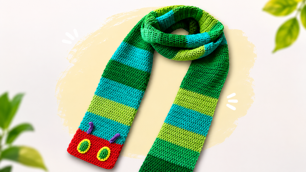 Hungry Caterpillar Scarf 