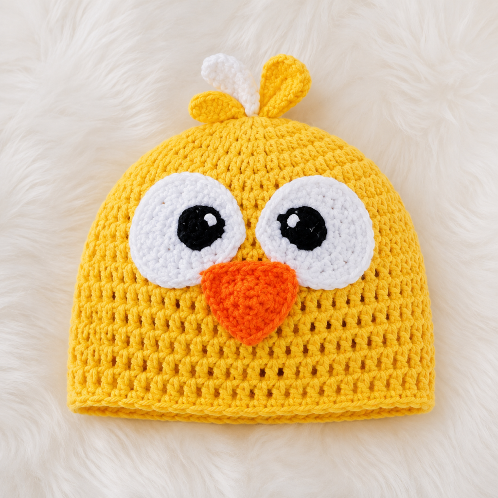 Crochet Chicken Hat Pattern Free