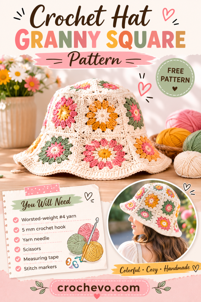 crochet hat
