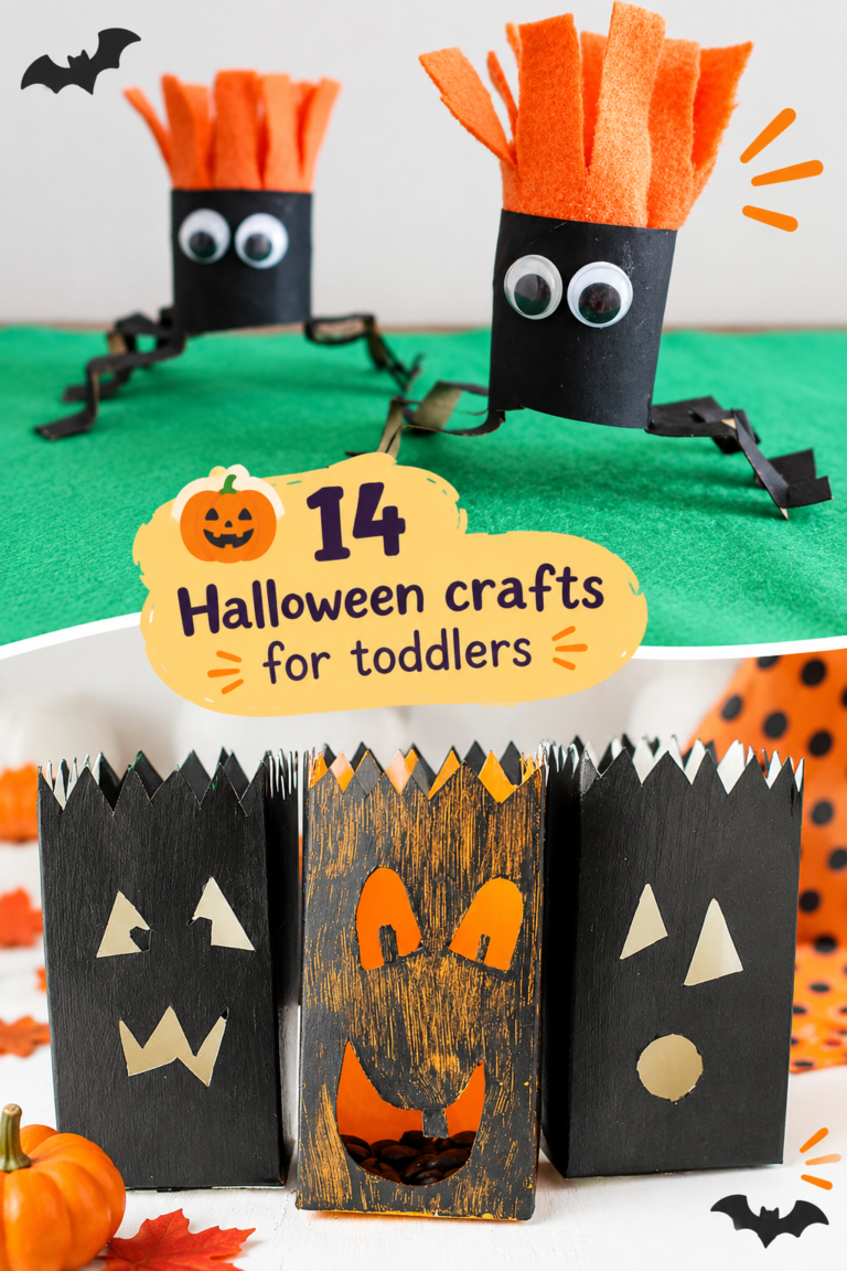 15 Fun Halloween Crafts for Toddlers and Preschoolers