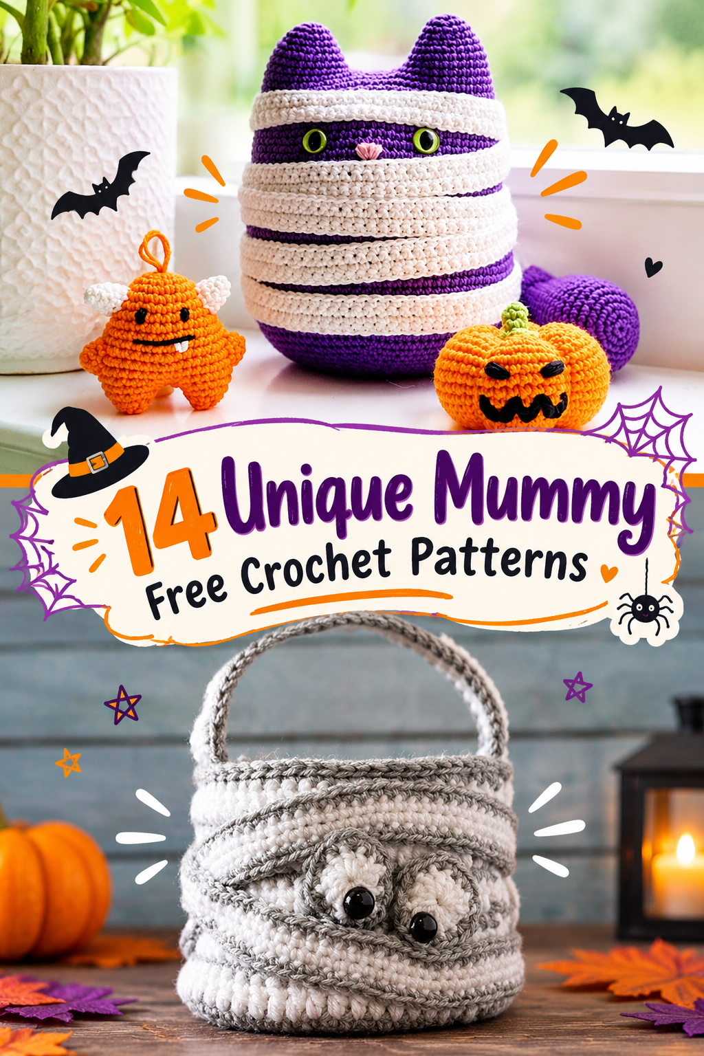 14 Unique Mummy Free Crochet Patterns