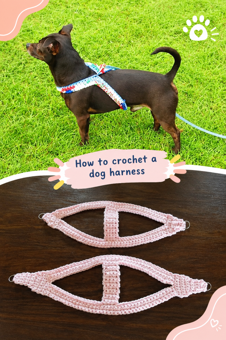 6 Free Crochet Dog Harness Patterns