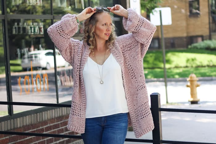 crochet sweater
