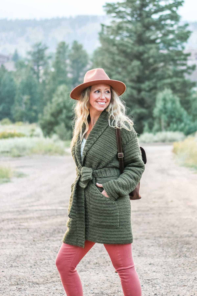 crochet sweater
