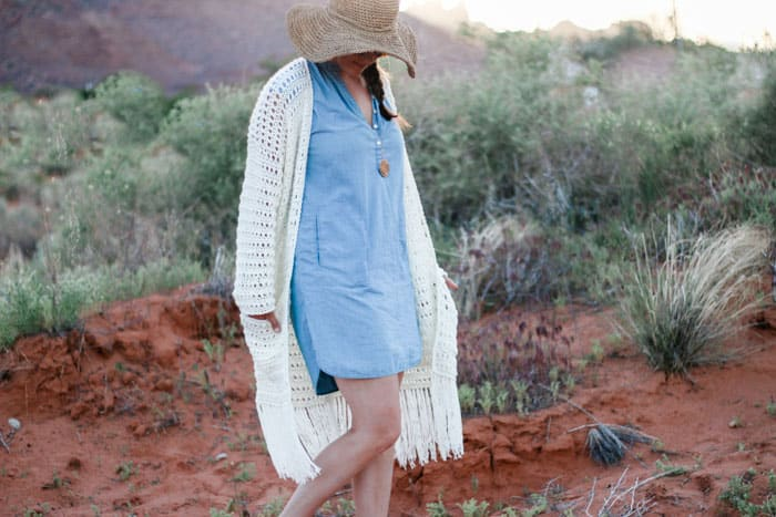 crochet sweater