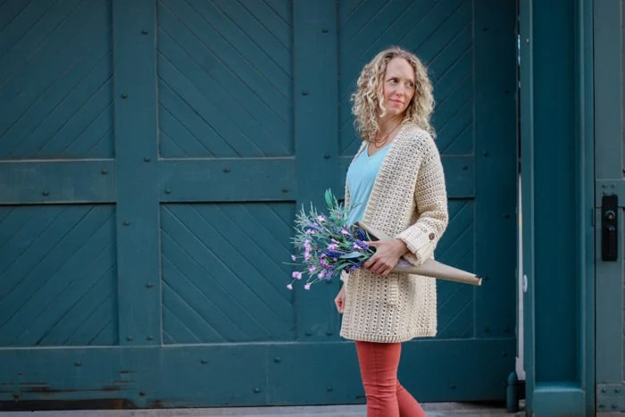 crochet sweater