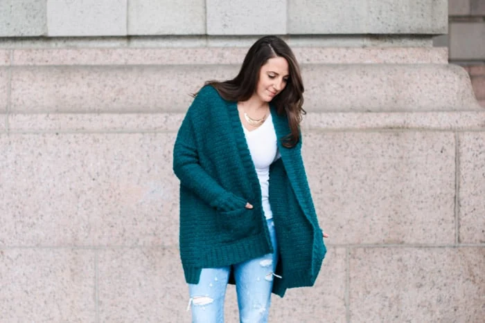crochet sweater