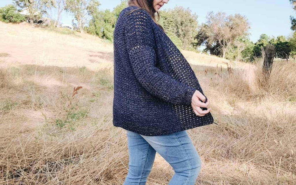 crochet sweater