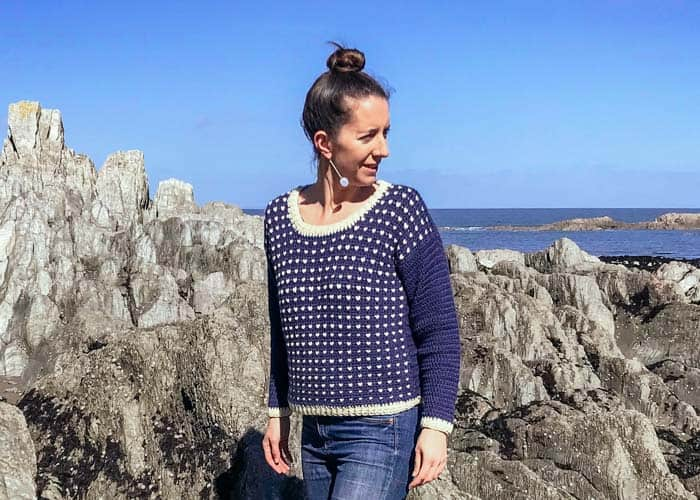 crochet sweater