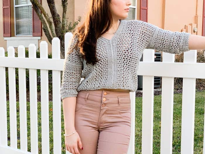 crochet sweater