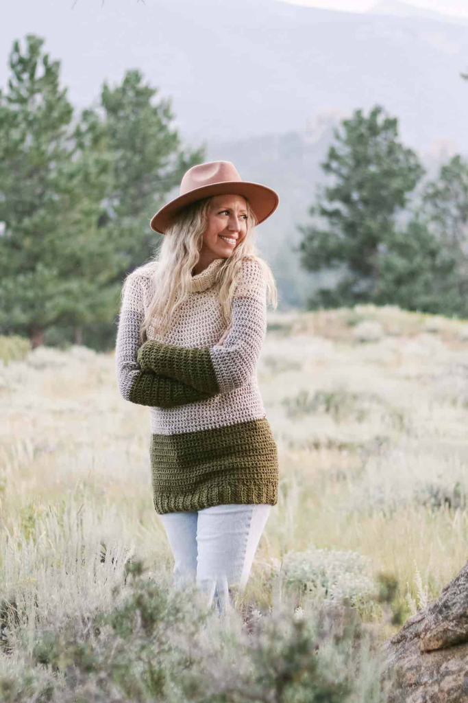 crochet sweater