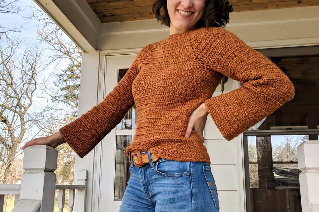 crochet sweater