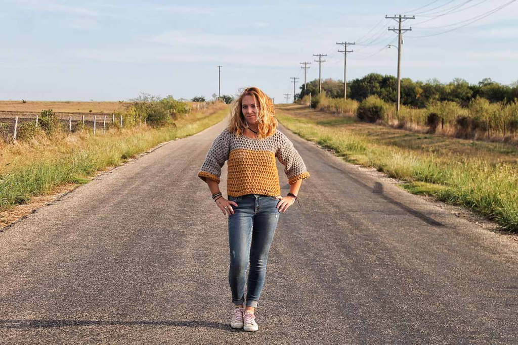 crochet sweater