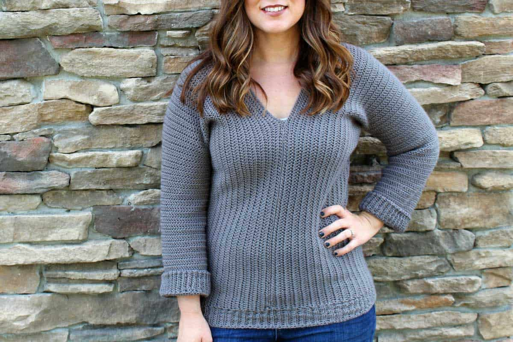 crochet sweater