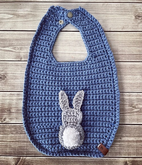 Animal Crochet Baby Bibs