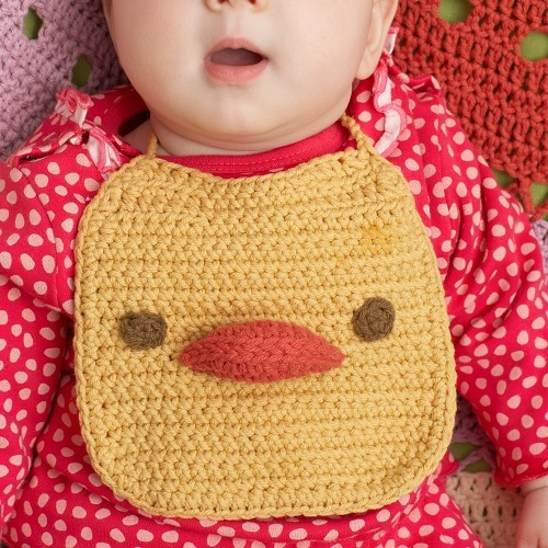 Animal Crochet Baby Bibs