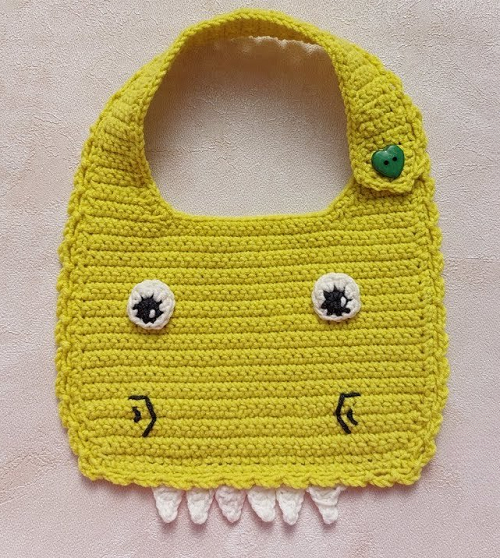Animal Crochet Baby Bibs