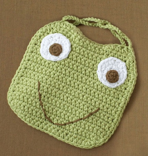 Animal Crochet Baby Bibs