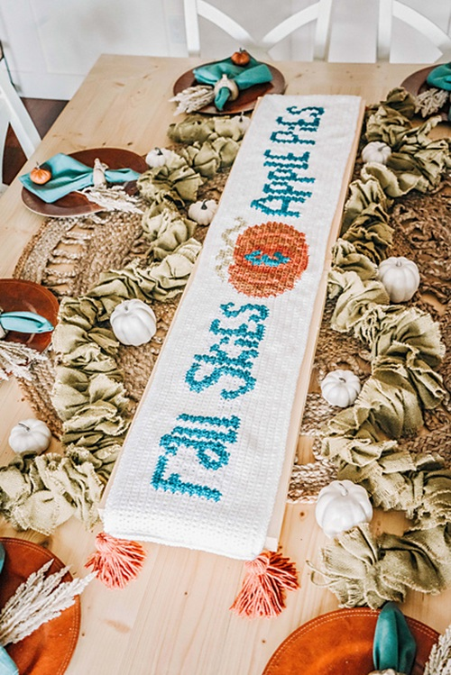 Fall Table Runner