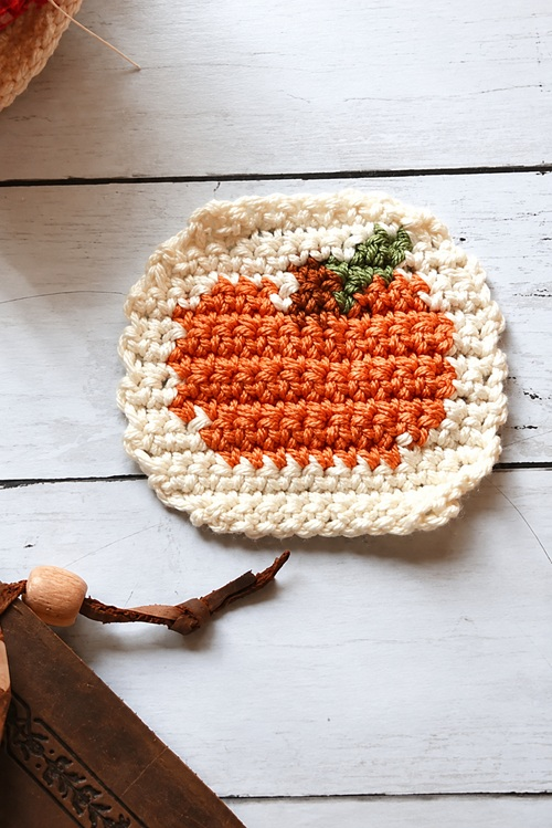 17 Fall Coasters Free Crochet Patterns