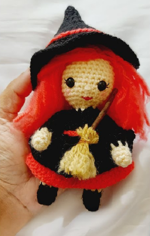 15 Witch and Wizard Doll Free Crochet Patterns