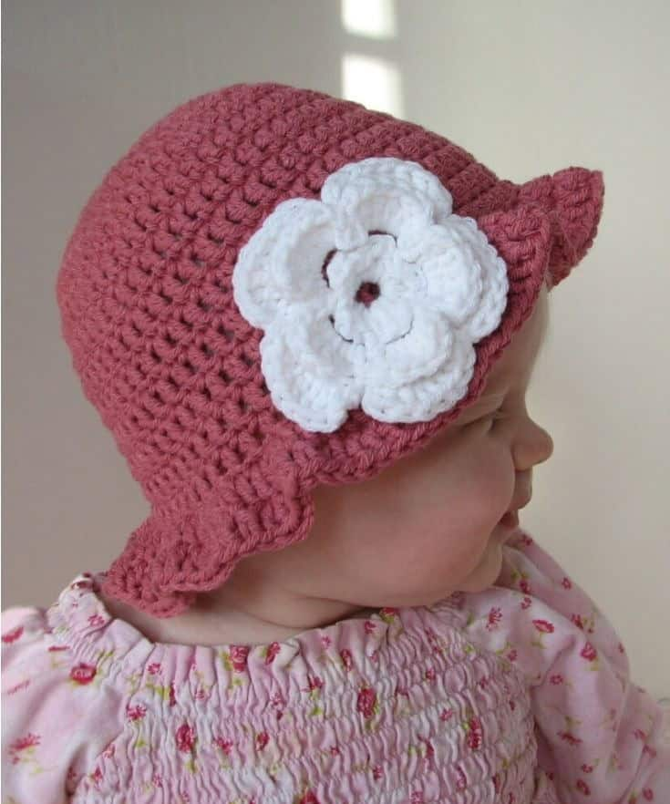 16 Crochet Straw Hat Pattern For Newborn Babies