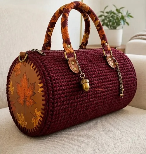 11 Fall Bag Free Crochet Patterns