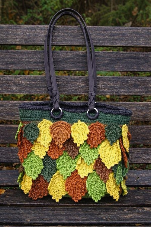 11 Fall Bag Free Crochet Patterns
