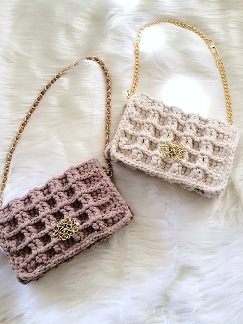 21 Crochet Sling Bag Free Patterns