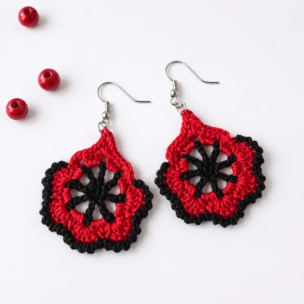 crochet earrings