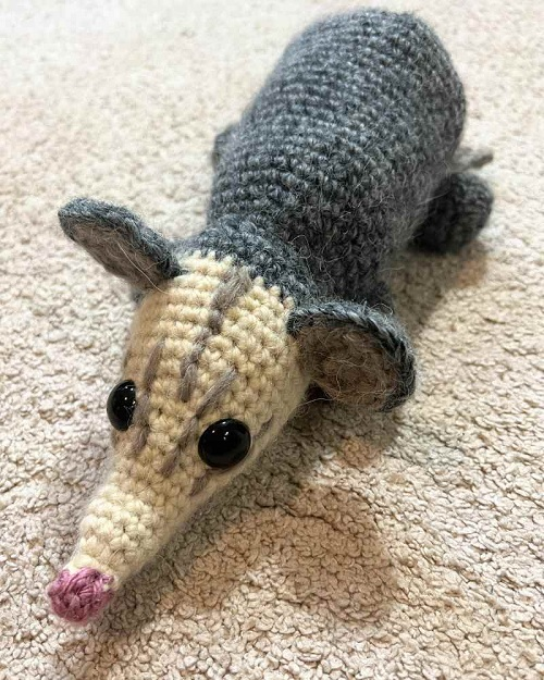 14 Unique Opossum Free Crochet Patterns