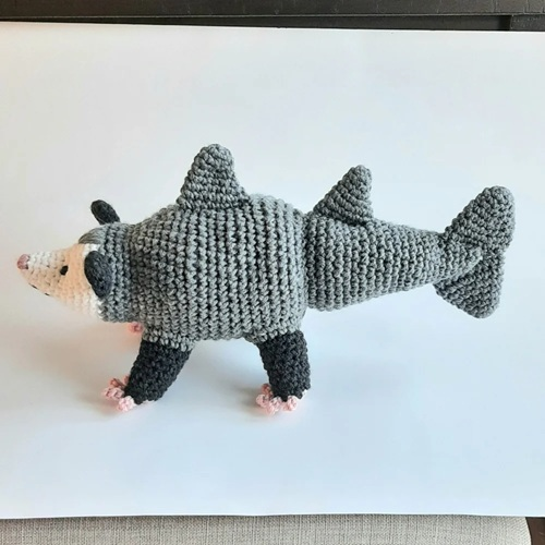14 Unique Opossum Free Crochet Patterns