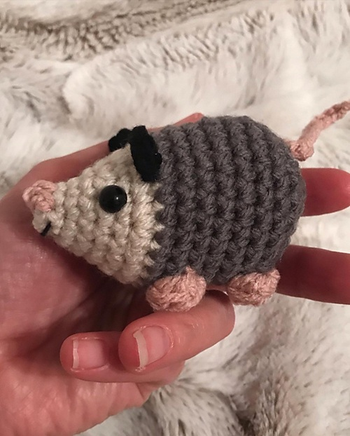 14 Unique Opossum Free Crochet Patterns