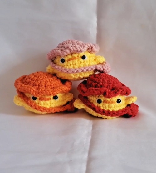 13 Crochet Mini Chicken Free Patterns