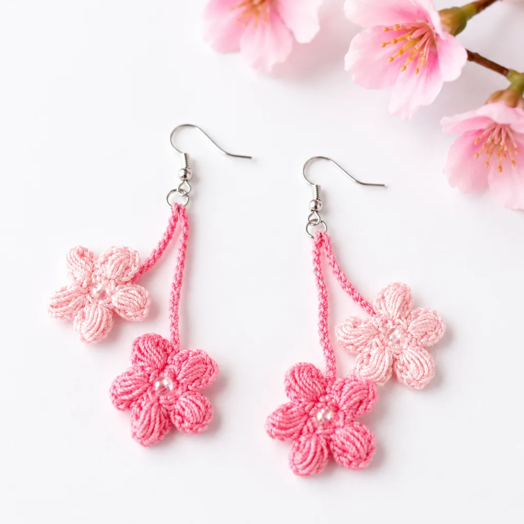 crochet earrings