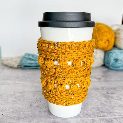 10 Free Crochet Cup Sleeve Patterns