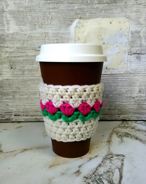 10 Free Crochet Cup Sleeve Patterns