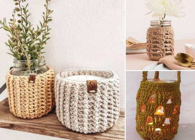 fall crochet centerpiece ideas