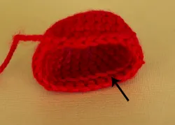 Mini Crochet Mushroom Keychain Pattern With Free Tutorial