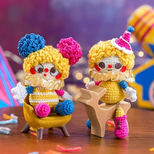 14 Unique Clown Free Crochet Patterns