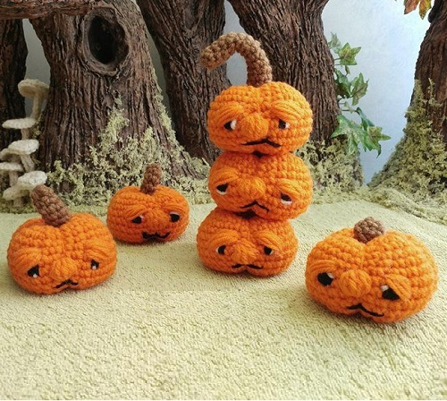  Crochet Pumpkin Home Decor Patterns