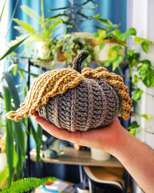  Crochet Pumpkin Home Decor Patterns