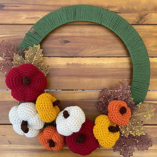  Crochet Pumpkin Home Decor Patterns