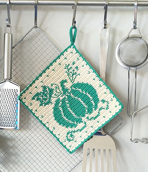 10 Free Fall Crochet Kitchen Accessories Patterns