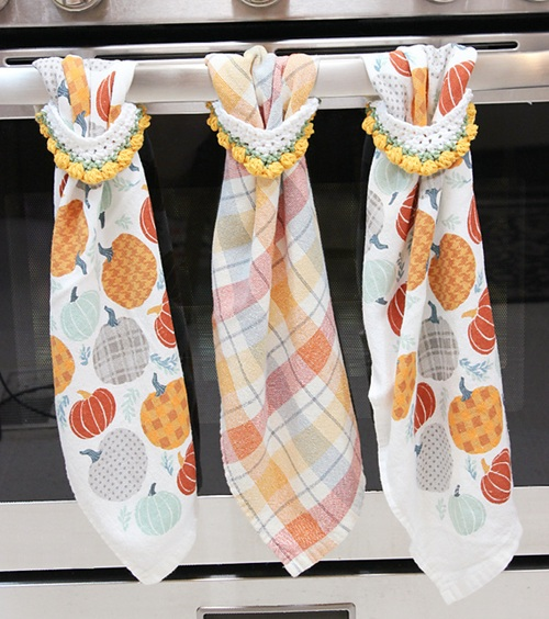 10 Free Fall Crochet Kitchen Accessories Patterns