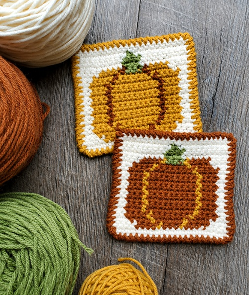 10 Free Fall Crochet Kitchen Accessories Patterns